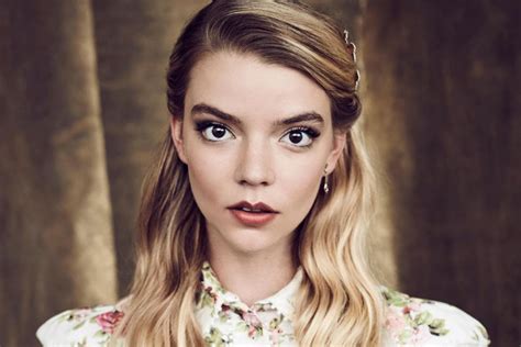 L'attrice Anya Taylor.